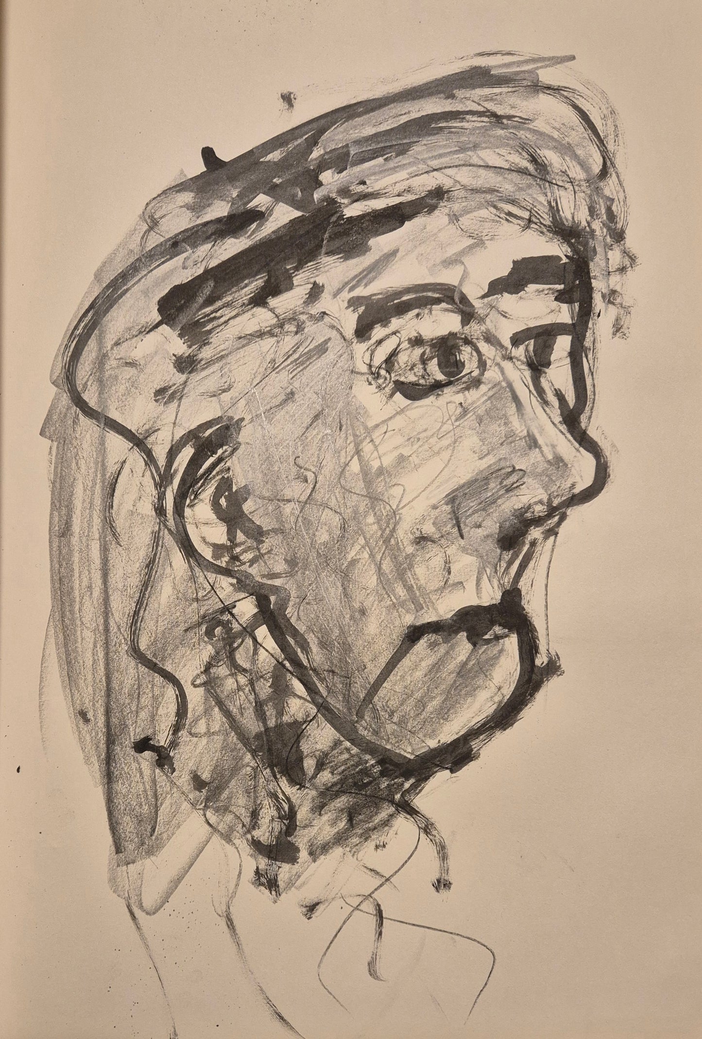 head, ink drawing II