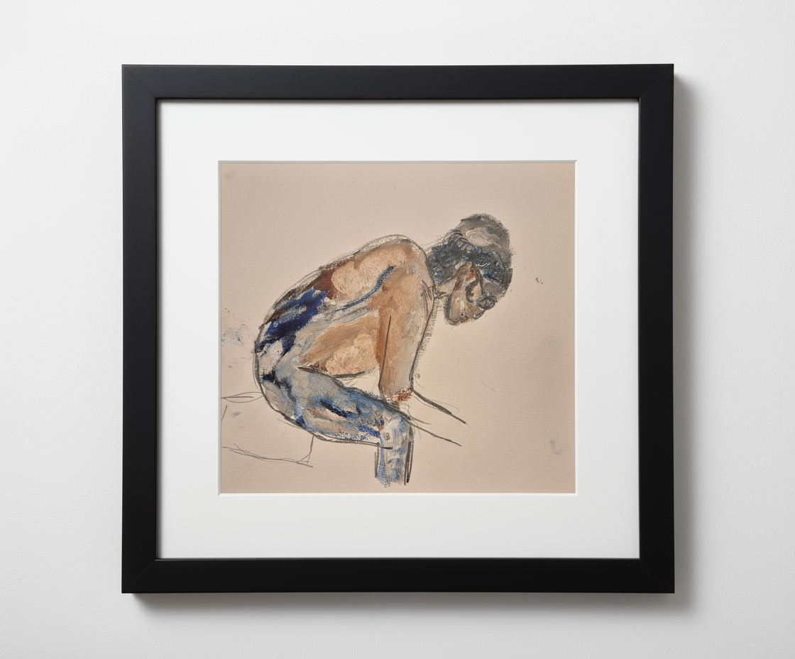 figure contemplating I