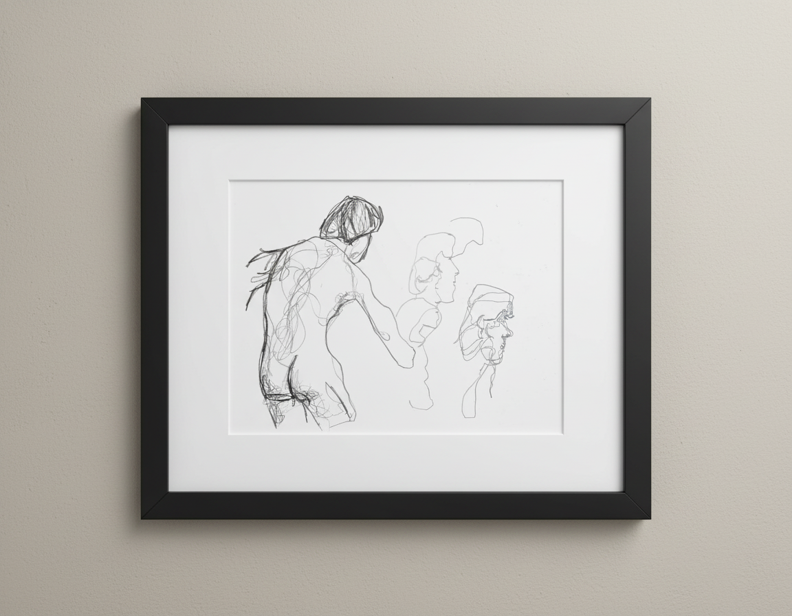 fragmented figures I