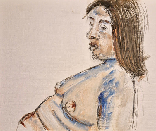 human figure reclining