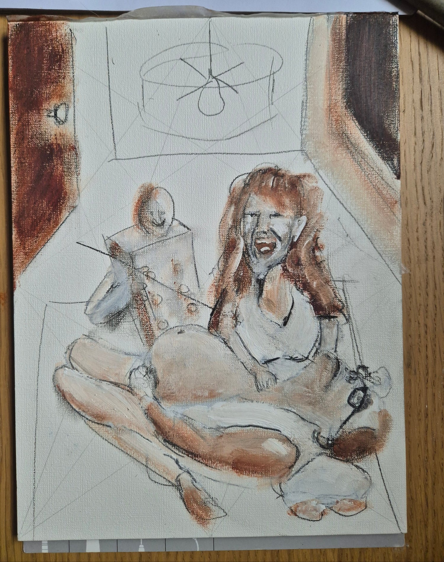 commissioned artwork sketch