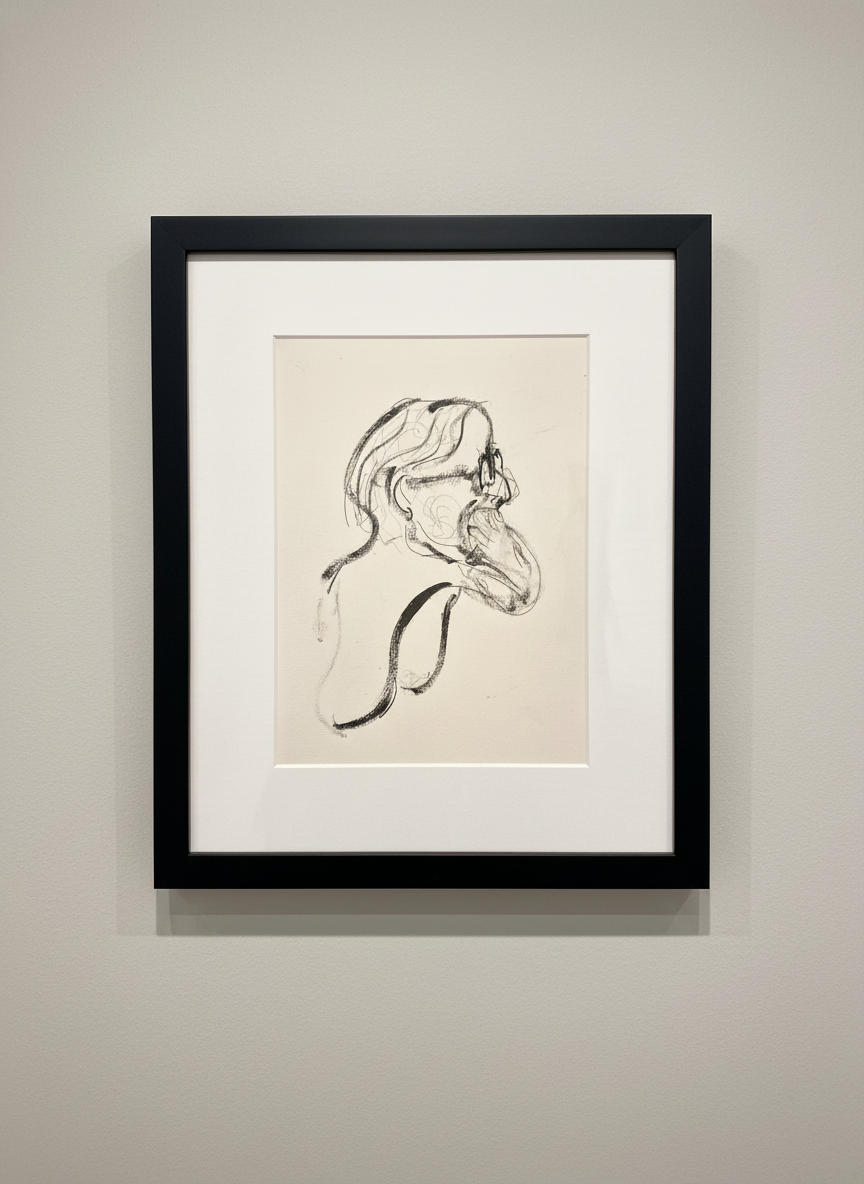 figure eating fist I